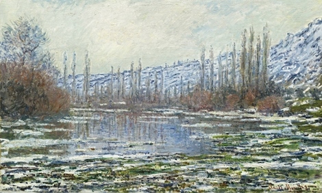 Image ig9048 Le dégel à Vetheuil 1880 ART CLASSIQUE Claude Monet