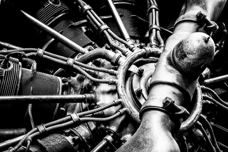 Image ig9296 Propellor Engine close up Ronin URBAIN VEHICULE