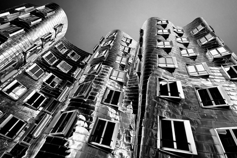 Image ig9391 Rolf Fischer Gehry Bauten Düsseldorf