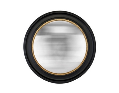 Miroir-rond-noir-convexe