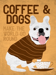 Image o417d Ginger Oliphant Coffee and Dogs French Bulldog