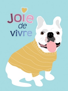 Image o420d Ginger Oliphant French Bulldog Joie de vivre