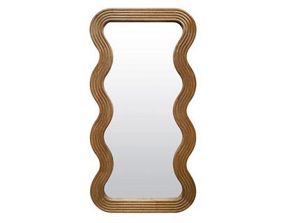 Miroir-vagues-bois-miel-60x120cm