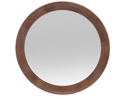 Miroir-rond-epais-bois-brun-76cm