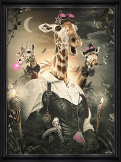 Tableau Sylvain Binet Girafe