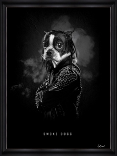 Tableau Sylvain Binet Smoke-Dog