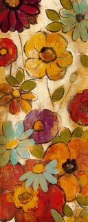 Image wa10230 Floral Sketches on Linen I FLEURS   Silvia Vassileva