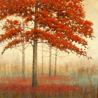 Image wa10329 Autumn Trees II PAYSAGE   James Wiens