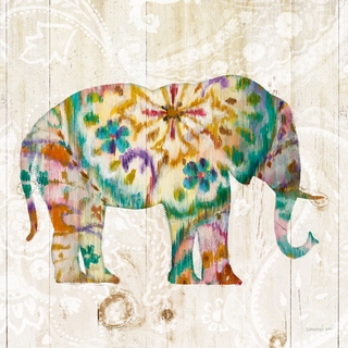 Image wa23980 Boho Paisley Elephant I DECORATIF   Danhui Nai