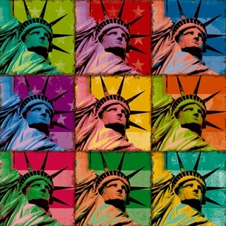wa2543-Pop-Liberty-ART-MODERNE-POP-ART--Ben-Richard