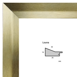 Échantillon cadre sur mesure baroque LOUNA OR