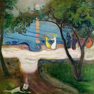 1EU3018-Dance-on-the-Beach-ART-MODERNE-PAYSAGE-Edvard-Munch