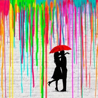 1MF4176-Romance-in-the-Rain-(detail)-URBAIN--Masterfunk-Collective