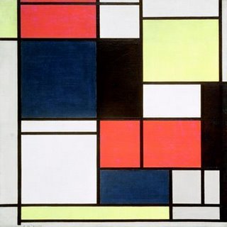 1MON3005-Tableau-II-ART-MODERNE--Piet-Mondrian