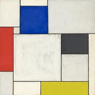 Image 1MON3053 Composition décentralisée ART MODERNE  Piet Mondrian