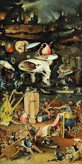 Image 2HB165 The Garden of Earthly Delights III  ART CLASSIQUE PAYSAGE Hieronymus Bosch