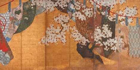 2JP4653-Anonymous-Wind-screen-and-cherry-tree-PAYSAGE-