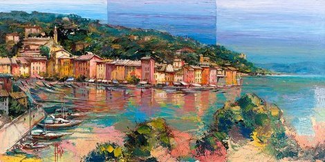 2LR1165-Portofino-d-estate-MARIN-PAYSAGE-Luigi-Florio