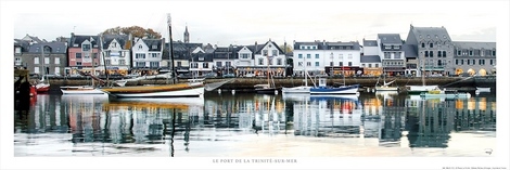 Image La Trinité sur Mer - Cours des Quais Philip Plisson MARIN