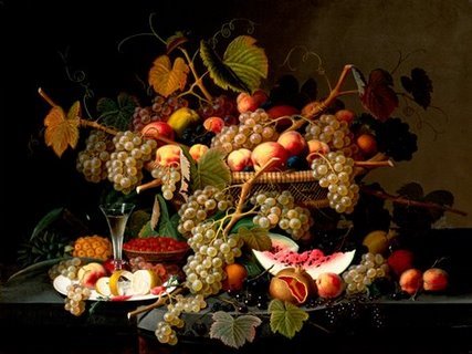 Image 3AA2190 Still Life with Fruit ART CLASSIQUE FLEURS Severin Roesen