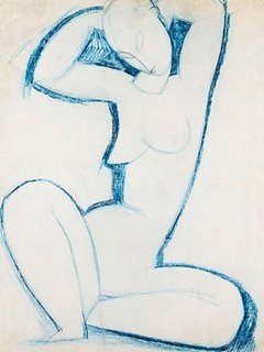 3AM071-Blue-Caryatid-II-ART-MODERNE-FIGURATIF-Amedeo-Modigliani
