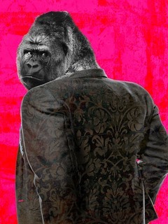 Image 3AP5613 VizLab Ape in a Suit (Pop Version)