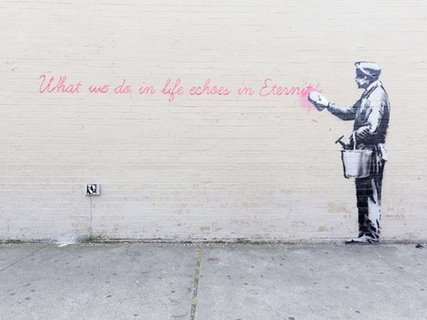 3BY2009-68th-Str/38th-Avenue-Queens-NYC-(graffiti-attributed-to-Banksy)-URBAIN--Anonymous-(attributed-to-Banksy)-