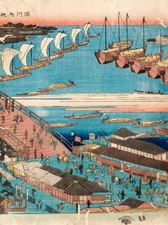 Image 3HI1615 Woodcut II ART ASIATIQUE  Ando Hiroshige