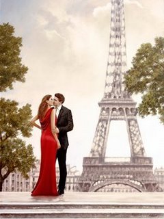 Image 3JJ2470 Romance in Paris I FIGURATIF  John Silver