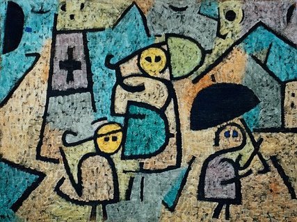 Image 3PK1411 Protected Children  PEINTRE  Paul Klee