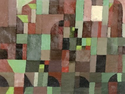 Image 3PK2107 Red-Green Architecture PEINTRE  Paul Klee