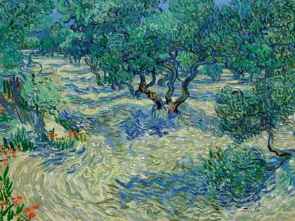3VG1542-Olive-Orchard-PEINTRE-PAYSAGE-Vincent-van-Gogh