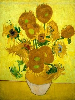 3VG1547-Zonnebloemen-PEINTRE-FLEURS-Vincent-van-Gogh