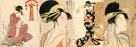 Image 4JP4985 Utamaro Kitagawa A Selection of Beautiful Women