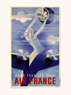 Image A005 Musée Air France Air France / Dans tous les ciels A005