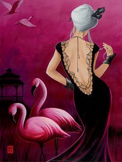 Image MI131 Pink Flamingo FIGURATIF   Misstigri