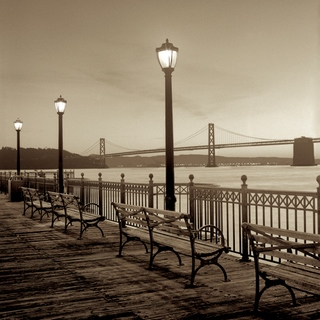 b2735d-San-Francisco-Bay-Bridge-at-Dusk-PAYSAGE-URBAIN--Alan-Blaustein