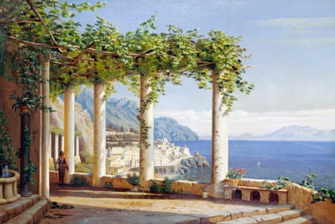bga267959-Amalfi-del-Convento-die-Capuccini-ART-CLASSIQUE---Carl-Frederic-Aagaard