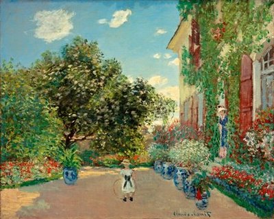 Image ig4170 Maison de l artiste à Argenteuil ART CLASSIQUE   Claude Monet
