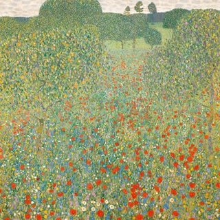 Image ig4184 Mohnwiese ART CLASSIQUE   Gustav Klimt