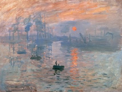 Image ig4202 Impression (lever de soleil) ART CLASSIQUE   Claude Monet