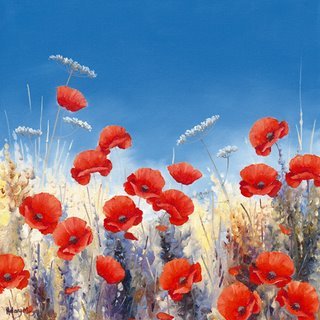 Image ig4521 Poppy Meadow I Hilary Mayes