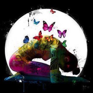 Image ig8554 Butterfly Dream ART MODERNE POP ART FIGURATIF Patrice Murciano